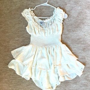 Princess Polly The Love Galore Romper White Size 4